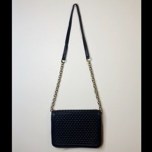 BLACK AND GOLD STYLISH PURSE